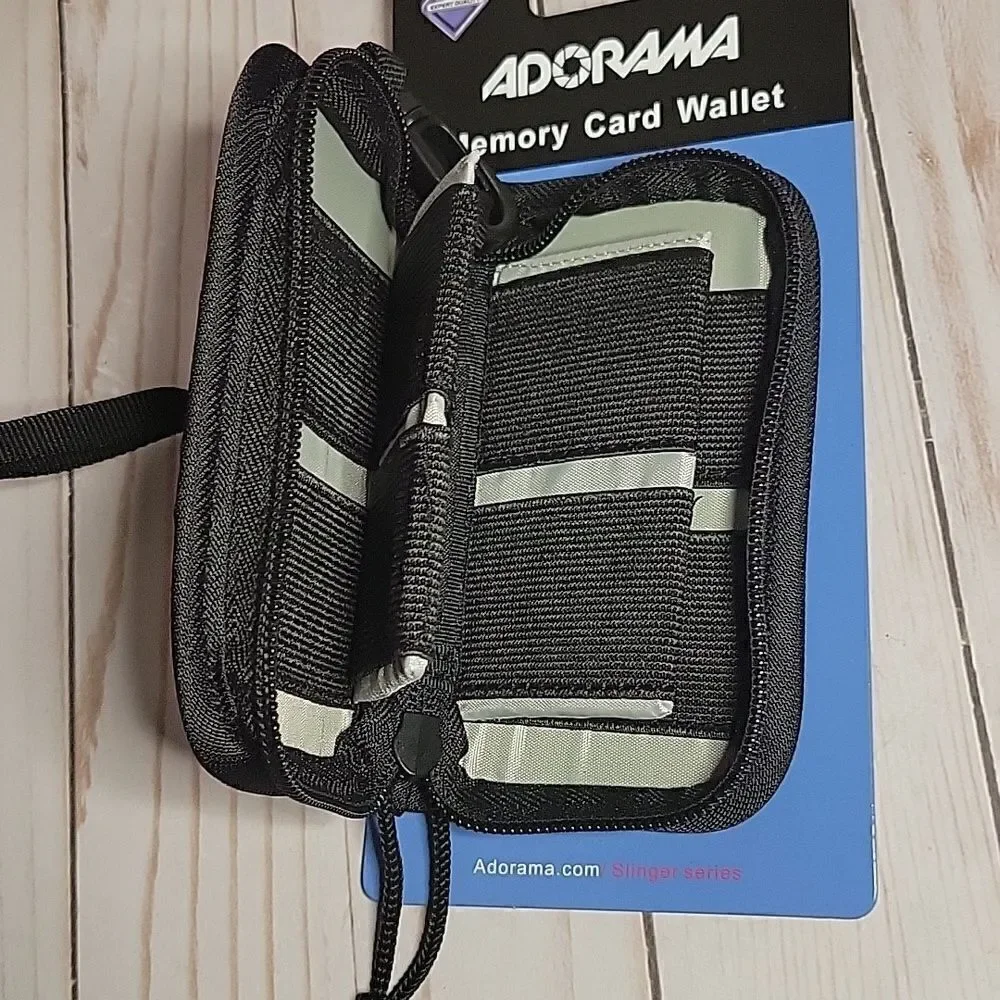 Slinger Digital Memory Card Wallet - Holds 12 Media Cards SD, Memory Card Wallet